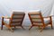 Model GE 290 Teak Lounge Chairs by Hans J. Wegner for Getama, 1960s, Set of 2, Image 7