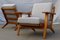 Model GE 290 Teak Lounge Chairs by Hans J. Wegner for Getama, 1960s, Set of 2, Image 2