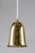 Swedish Mid-Century Perforated Brass Pendant from Boréns 2