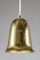 Swedish Mid-Century Perforated Brass Pendant from Boréns, Image 3