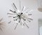 Italian Murano Glass Starburst Chandelier, 1970s, Image 1