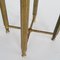 Mid-century Brass Side Table with Onyx Top, 1960s 4
