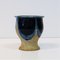 Petite Vase Bleu & Beige par Inger Persson pour Rörstrand, 1960s 2