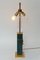 Lámpara de mesa Hollywood Regency grande de Belgo Chrom, años 70, Imagen 4