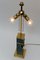 Lámpara de mesa Hollywood Regency grande de Belgo Chrom, años 70, Imagen 2