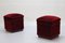 Mid-Century Armchairs with Poufs by Gio Ponti, 1940s, Set of 2 3