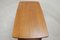 Danish Modern Sculptural Teak & Cane Coffee Table 9