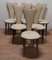 Dining Chairs by Umberto Mascagni for Mascagni, 1950s, Set of 6 2