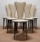 Dining Chairs by Umberto Mascagni for Mascagni, 1950s, Set of 6 3