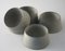 Concrete Egg Cups by Ulf Neumann for rohes wohnen, Set of 4 1