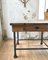 Vintage Industrial Workbench in Wood and Metal 16