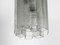 Lámpara colgante XXL de vidrio de Doria Leuchten, años 60, Imagen 6