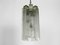 Lámpara colgante XXL de vidrio de Doria Leuchten, años 60, Imagen 4