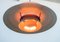 Lámpara de techo danesa de Poul Henningsen para Louis Poulsen, años 60, Imagen 3