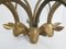 French Sculptural Brass Ram Heads Coffee Table, 1970s, Image 4