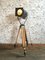 Vintage Black Theater Tripod Lamp, 1960s 11