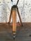 Vintage Black Theater Tripod Lamp, 1960s 4