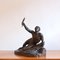 Sculpture Le Soldat de Marathon en Bronze de Founder Ferdinand Barbedienne 1