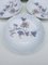 Porcelain De Limoges Soup Plates from House Tharaud, 1970s, Set of 6, Image 3