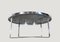 Mid-Century Brutalist Crater Glass Coffee Table, 1970s, Image 7