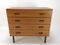 Credenza impiallacciata in teak, anni '60, Immagine 2