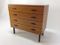 Teak furniertes Sideboard, 1960er 5