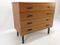 Credenza impiallacciata in teak, anni '60, Immagine 6