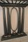 Vintage French Console Table in Black Wrought Iron and Gold 3
