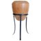 Large Mid-Century Modern Decorative Pot in Solid Wood, Image 1