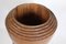 Large Mid-Century Modern Decorative Pot in Solid Wood, Image 6