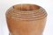 Large Mid-Century Modern Decorative Pot in Solid Wood 2