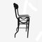 Vintage Side Chair by Ahrend Design Team for Tan-Sad, 1920s, Image 3