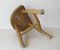 Vintage Wooden Stool from Toledo 9