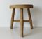 Tabouret Vintage en Bois de Toledo 1