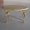 Brass Swan Coffee Table with Onyx Top, 1960s 2