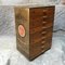 Tailor's Chest of Drawers from Tre cerchi ISC & Cucirini Cantoni Coats, 1940s 4