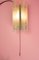 Vintage Frosted Glass Wall Lamp from Doria Leuchten, 1960s, Image 2