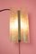 Vintage Frosted Glass Wall Lamp from Doria Leuchten, 1960s 4