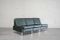 Green Conseta Leather Sofa and Easy Chair by F. W. Möller for Cor, 1960s 12