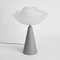 Lampe de Bureau Lotus Gris Clair par Serena Confalonieri pour Mason Editions 1