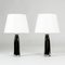 Swedish Glass Table Lamps by Carl Fagerlund for Orrefors, 1950s, Set of 2 3