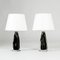 Swedish Glass Table Lamps by Carl Fagerlund for Orrefors, 1950s, Set of 2 1