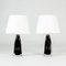 Swedish Glass Table Lamps by Carl Fagerlund for Orrefors, 1950s, Set of 2 2