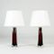 Mid-Century Glass Table Lamps by Carl Fagerlund for Orrefors, 1950s, Set of 2 3