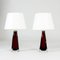 Mid-Century Glass Table Lamps by Carl Fagerlund for Orrefors, 1950s, Set of 2 2