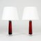 Glass Table Lamps by Carl Fagerlund for Orrefors, 1950s, Set of 2 3