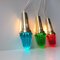 Lámparas colgantes carámbano modernas de Vitrika, años 60. Juego de 3, Imagen 6