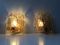 Crystal & Brass Sconces by Carl Fagerlund for Orrefors, 1960s, Set of 2, Image 4