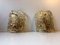 Crystal & Brass Sconces by Carl Fagerlund for Orrefors, 1960s, Set of 2, Image 1