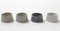 Concrete Egg Cups by Ulf Neumann for rohes wohnen, Set of 4 1